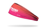 Strong Is Pretty Headband from JUNK for Genejack WOD