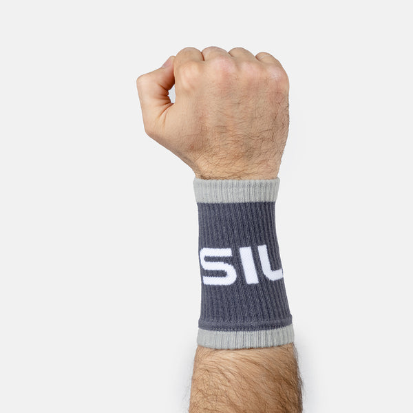 Picsil Sports Wristband | Long Grey from Picsil for Genejack WOD