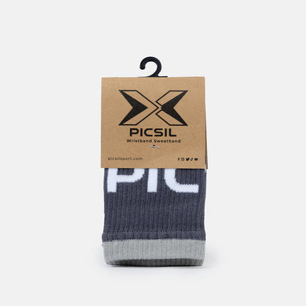 Picsil Sports Wristband | Long Grey from Picsil for Genejack WOD