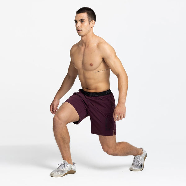 Premium Shorts 1.0 - Maroon from Picsil for Genejack WOD