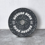 Fleck Bumper Plates (Used) from Garage Gear for Genejack WOD