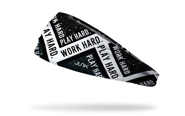 Work Hard Play Hard Headband from JUNK for Genejack WOD