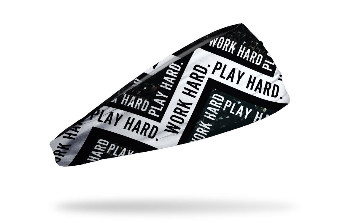 Work Hard Play Hard Headband from JUNK for Genejack WOD