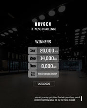 Oxygen Fitness Challenge - Male Team of 3