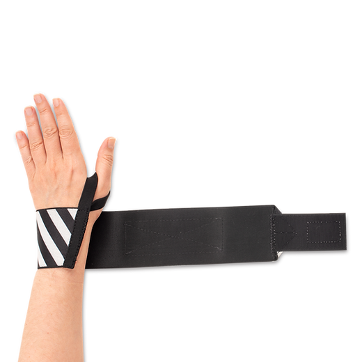 Skyhill Wrist Wrap - Black & White from Skyhill for Genejack WOD