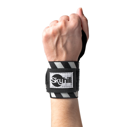 Skyhill Wrist Wrap - Black & White from Skyhill for Genejack WOD