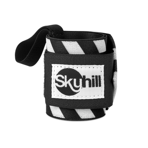 Skyhill Wrist Wrap - Black & White from Skyhill for Genejack WOD