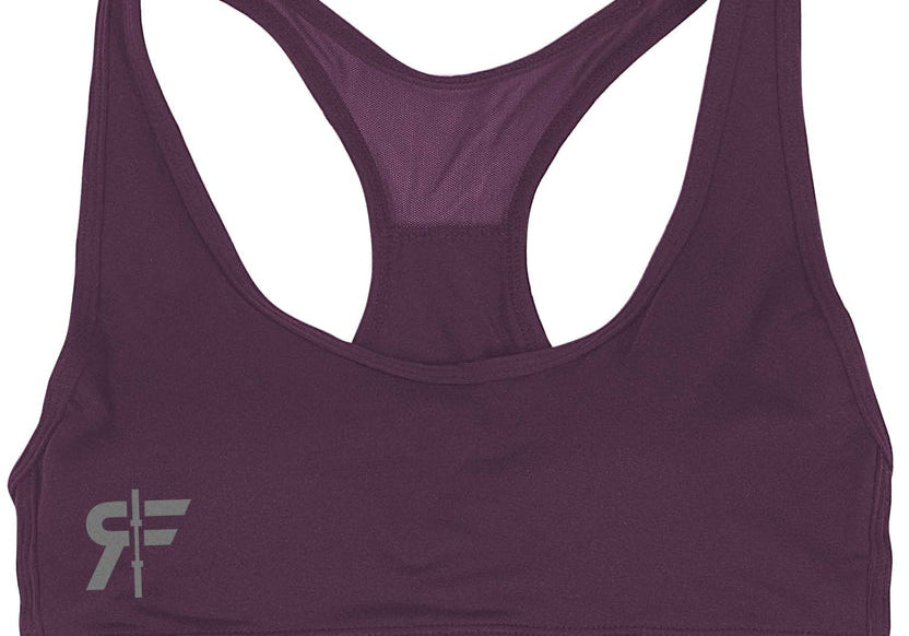 The Alexis Sports Bra - Plum from Rokfit for Genejack WOD