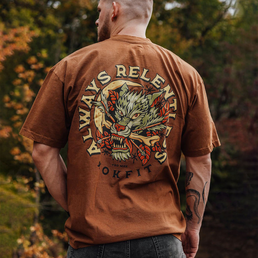 Always Relentless - Street T-shirt from Rokfit for Genejack WOD