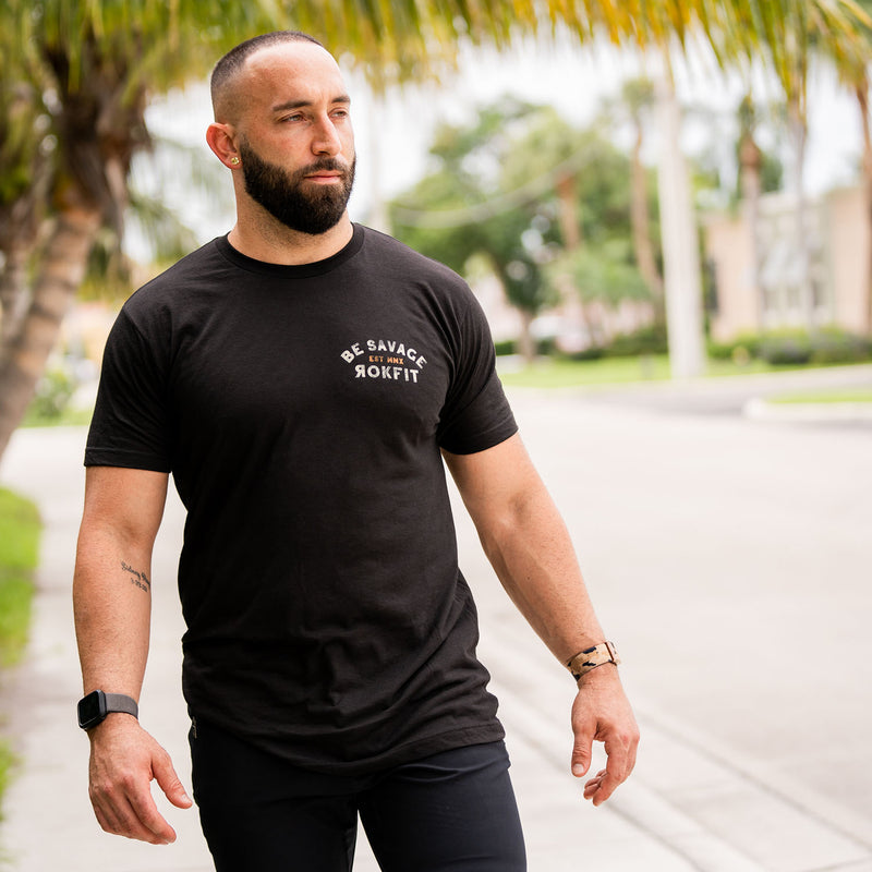 Be Savage T-shirt from Rokfit for Genejack WOD