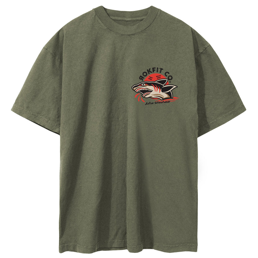 Fierce Struggle, Fiercer Triumph - Unisex Street T-shirt from Rokfit for Genejack WOD