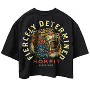 Fiercely Determined | Utility T-shirt + Street Crop Top from Genejack for Genejack WOD