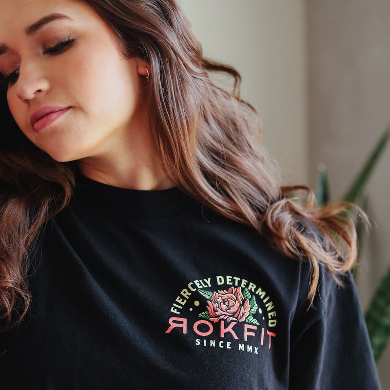 Fiercely Determined | Utility T-shirt + Street Crop Top from Genejack for Genejack WOD
