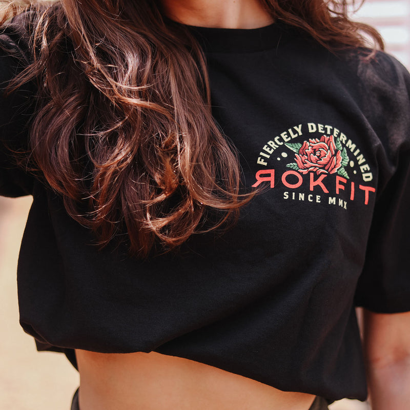 Fiercely Determined - Unisex Utility T-shirt from Rokfit for Genejack WOD