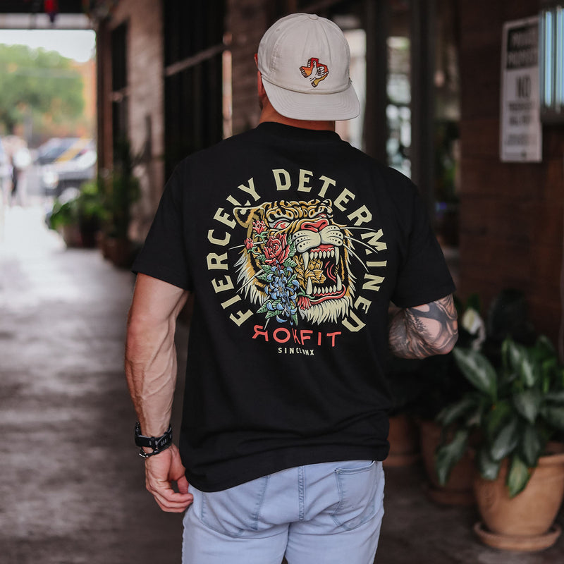 Fiercely Determined | Utility T-shirt + Street Crop Top from Genejack for Genejack WOD