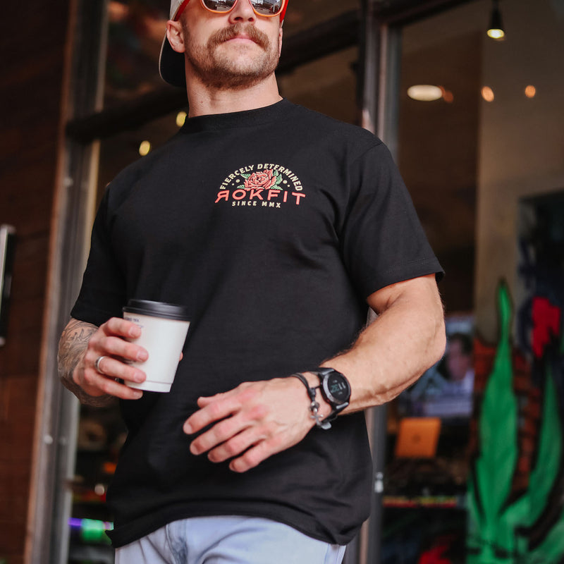 Fiercely Determined | Utility T-shirt + Street Crop Top from Genejack for Genejack WOD