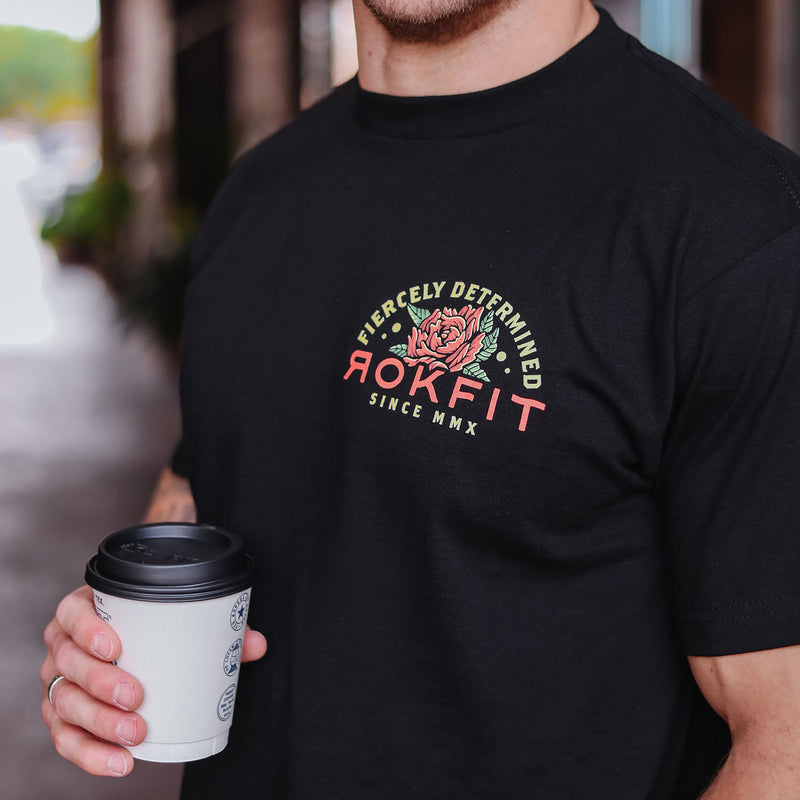 Fiercely Determined Utility T-shirt from Rokfit for Genejack WOD