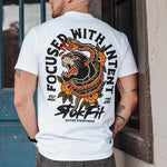 Focused With Intent Utility T-shirt from Rokfit for Genejack WOD