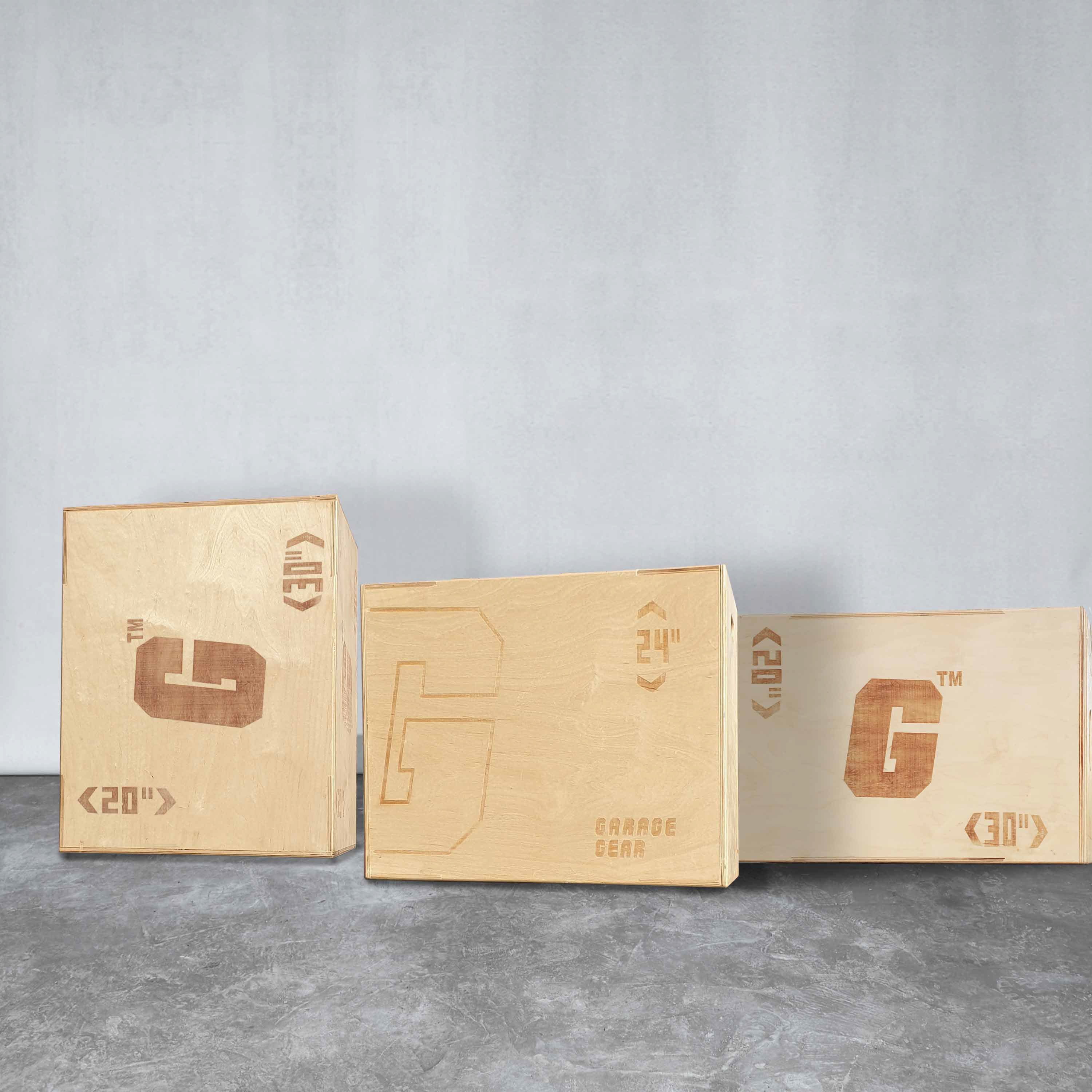 Garage Gear 3-in-1 Wood Plyo Box (Used)