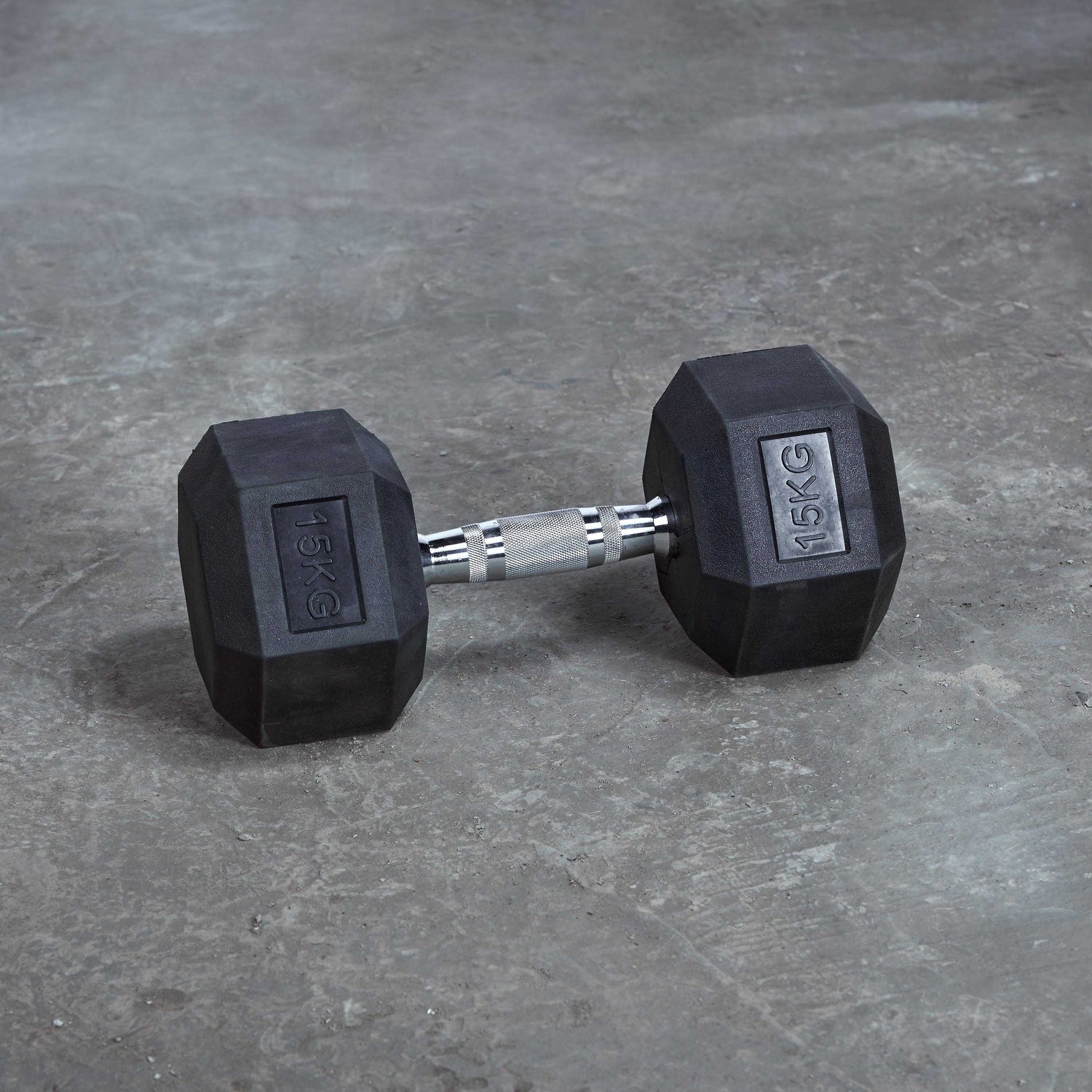 Garage Gear Rubber Hex-Head Dumbbells (KG)