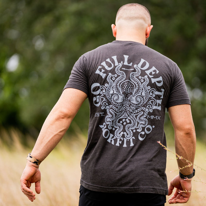 Go Full Depth T-Shirt from Rokfit for Genejack WOD