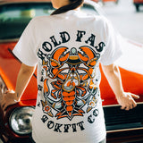 Hold Fast - Utility T-shirt from Rokfit for Genejack WOD