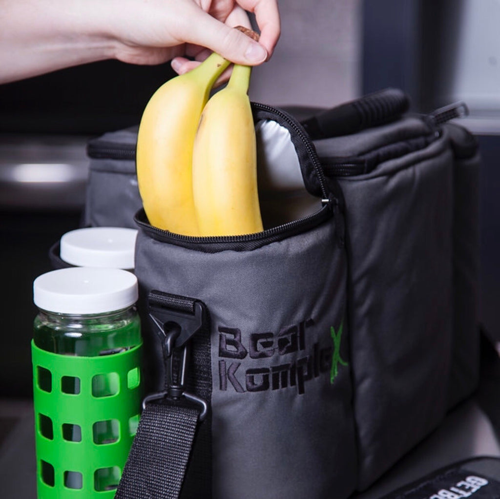 Meal Prep Bag with Food Containers from Bear Komplex for Genejack WOD
