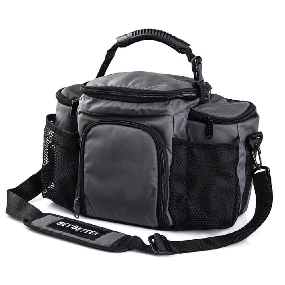 Meal Prep Bag with Food Containers from Bear Komplex for Genejack WOD