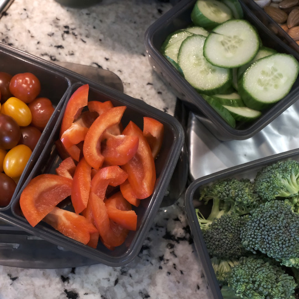 Meal Prep Bag with Food Containers from Bear Komplex for Genejack WOD