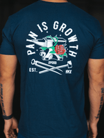 Pain Is Growth T-shirt from 2POOD for Genejack WOD