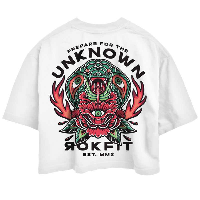 Prepare For The Unknown Street Crop Top from Rokfit for Genejack WOD