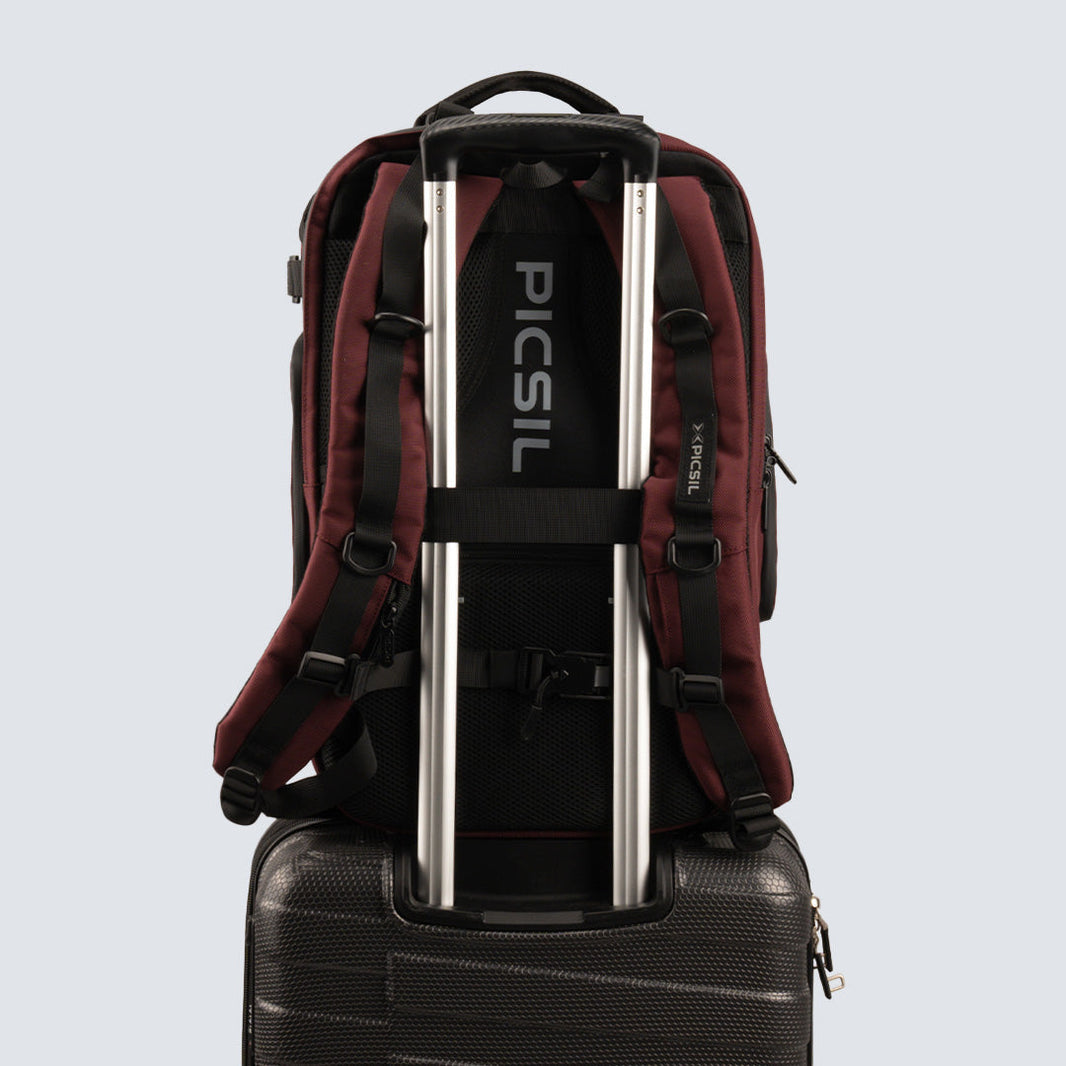 Maverick Tactical Backpack - 40L Burgundy