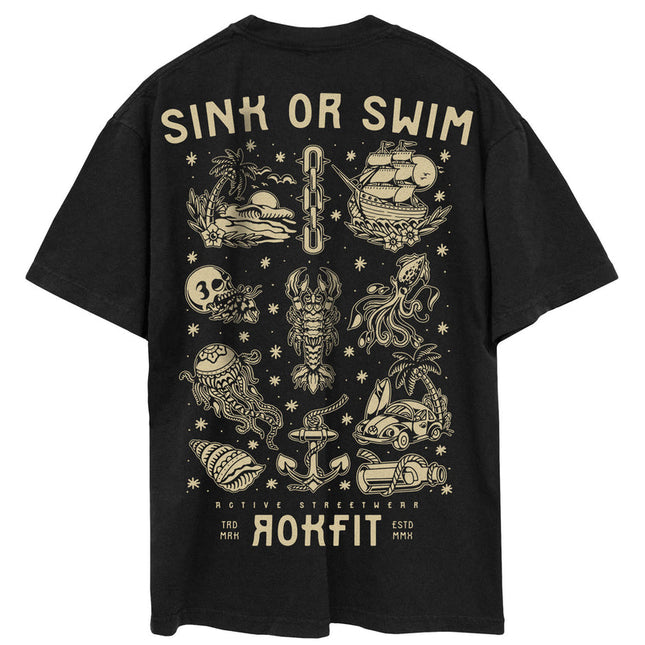 Sink or Swim - Street T-shirt from Rokfit for Genejack WOD