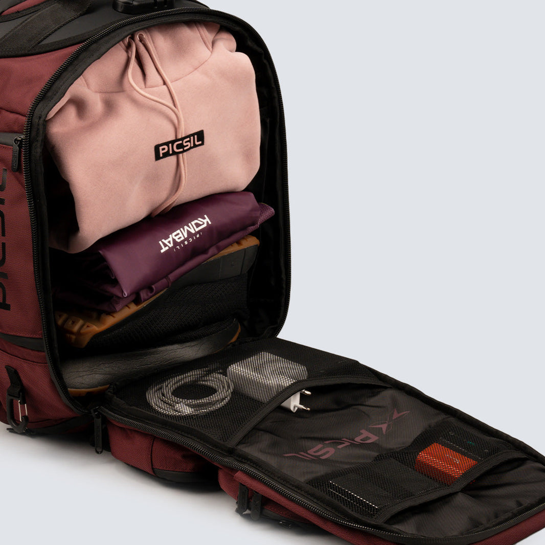 Maverick Tactical Backpack - 40L Burgundy