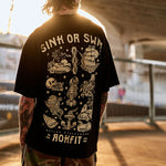 Sink or Swim - Street T-shirt from Rokfit for Genejack WOD