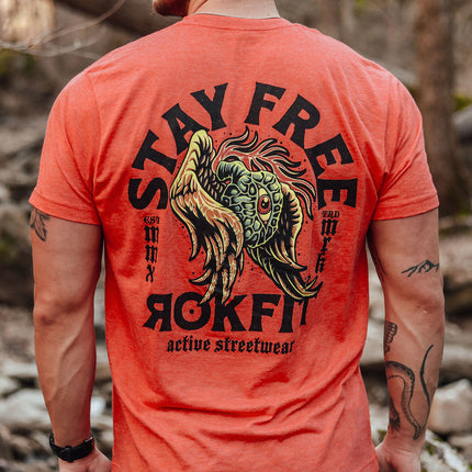 Stay Free T-shirt from Rokfit for Genejack WOD
