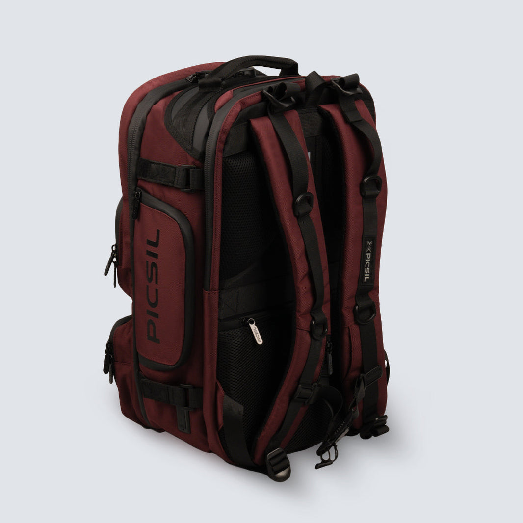 Maverick Tactical Backpack - 40L Burgundy
