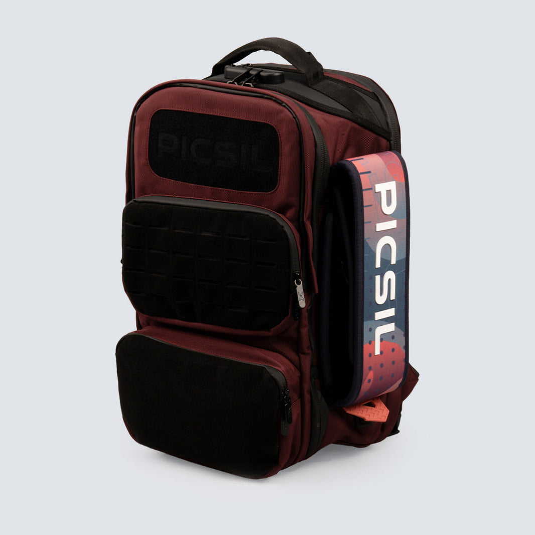 Maverick Tactical Backpack - 40L Burgundy