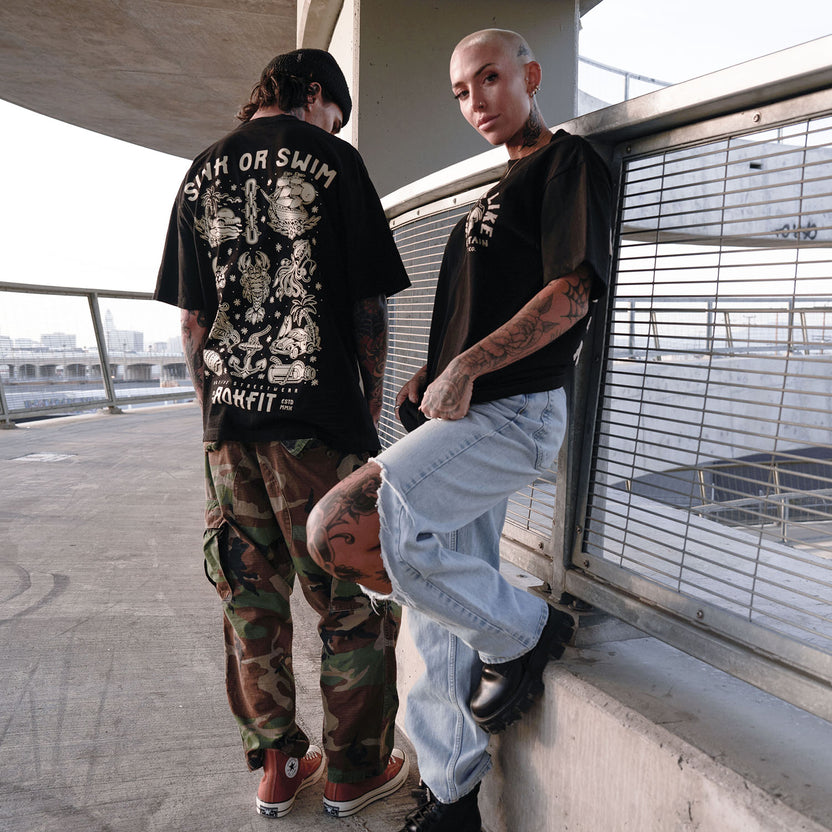 Sink or Swim - Street T-shirt from Rokfit for Genejack WOD