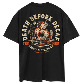 Death Before Decaf - Street T-shirt from Rokfit for Genejack WOD