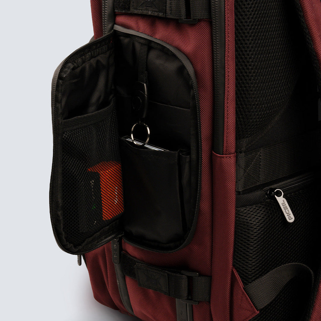 Maverick Tactical Backpack - 40L Burgundy