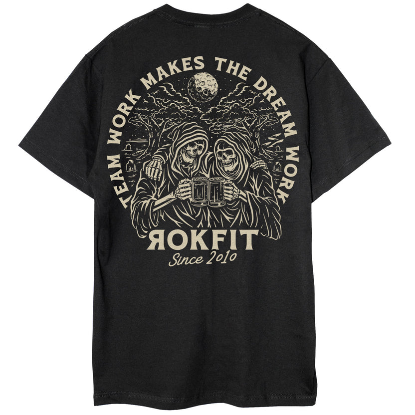 Team Work Makes the Dream Work - Unisex Utility T-shirt from Rokfit for Genejack WOD