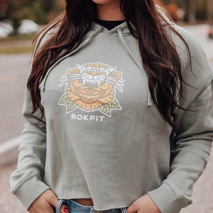 Thrive In Resilience - Cropped Hoody from Rokfit for Genejack WOD