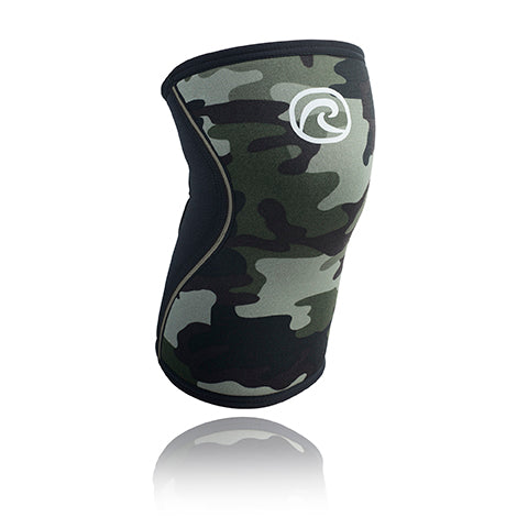 Rx Knee Sleeves 5mm - Camo/Black from Rehband for Genejack WOD