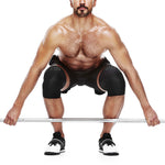 Rx Knee Sleeves Power Max - Carbon/Black from Rehband for Genejack WOD