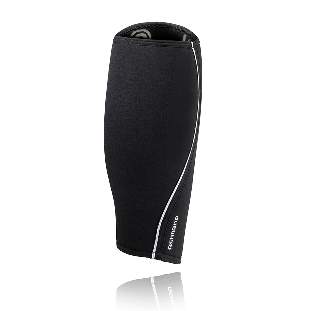 Calf Sleeve 5mm - Black (Single) from Rehband for Genejack WOD