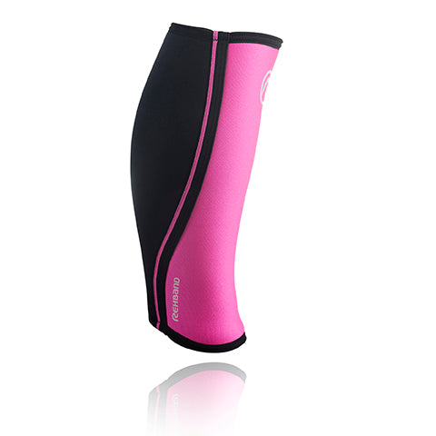 Rx Shin/Calf Sleeve 5mm - Pink/Black (Single) from Rehband for Genejack WOD