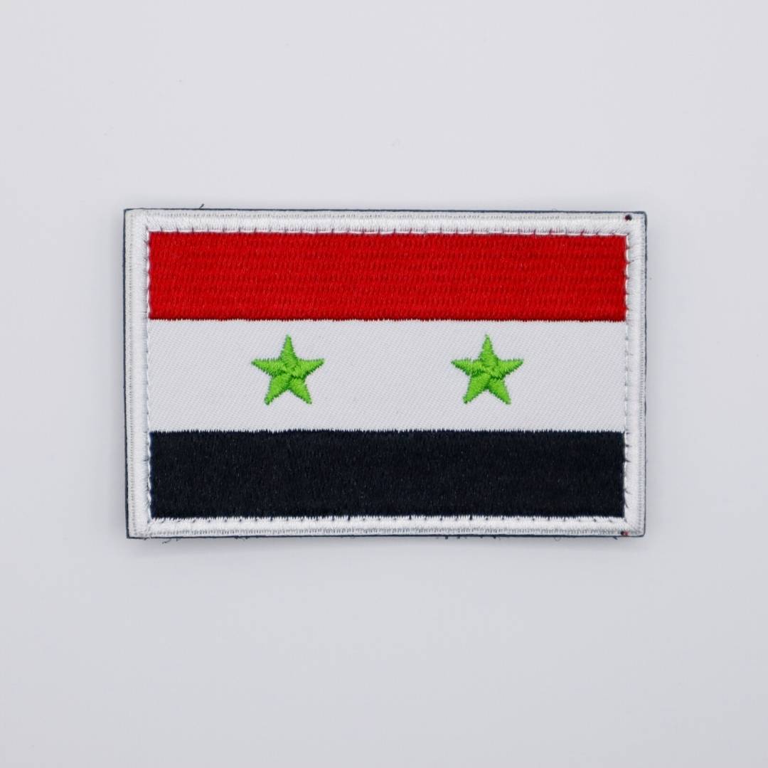 Syria Country Flag Velcro Patch from Genejack for Genejack WOD