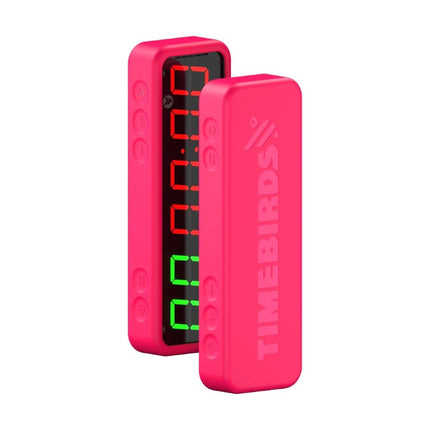 Pink TIMEBIRDS™ Protective Case (Case Only, Timer not included) from Timebirds for Genejack WOD