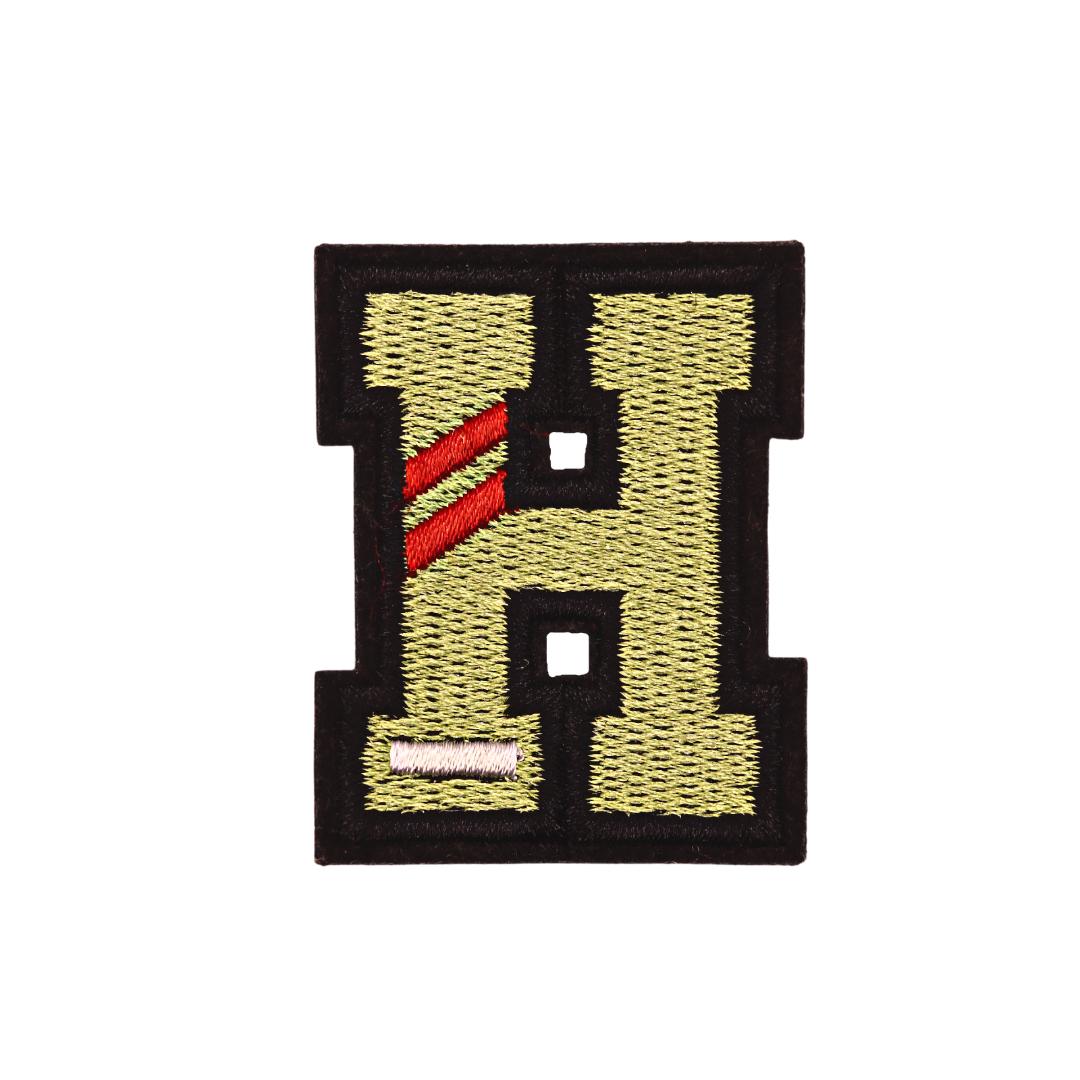H Letters Velcro Patch from Genejack for Genejack WOD